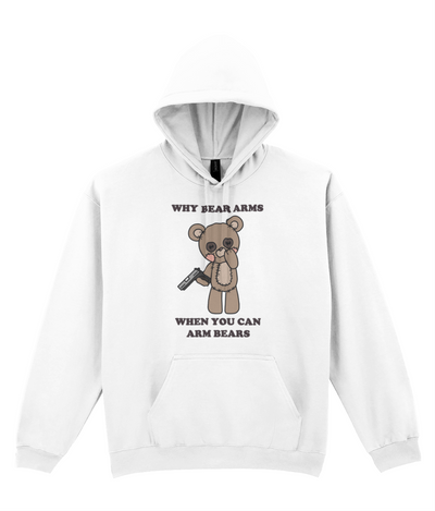 Arm Bears Graphic Hoodie