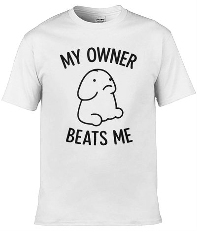 My Owner Beats Me Graphic Tee