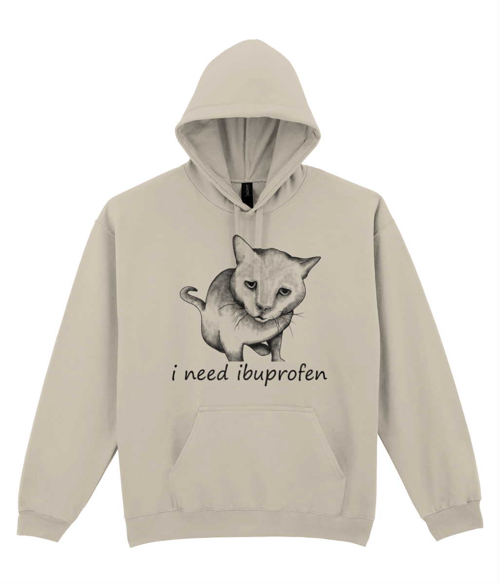I Need Ibuprofen Graphic Hoodie