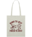 Born To Jest Graphic Tote Bag
