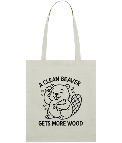 A Clean Beaver Graphic Tote Bag