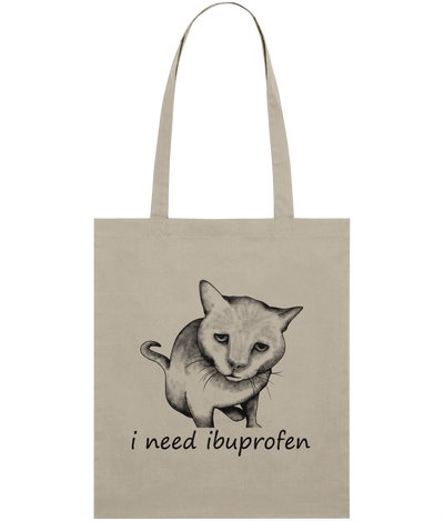 I Need Ibuprofen Graphic Tote Bag