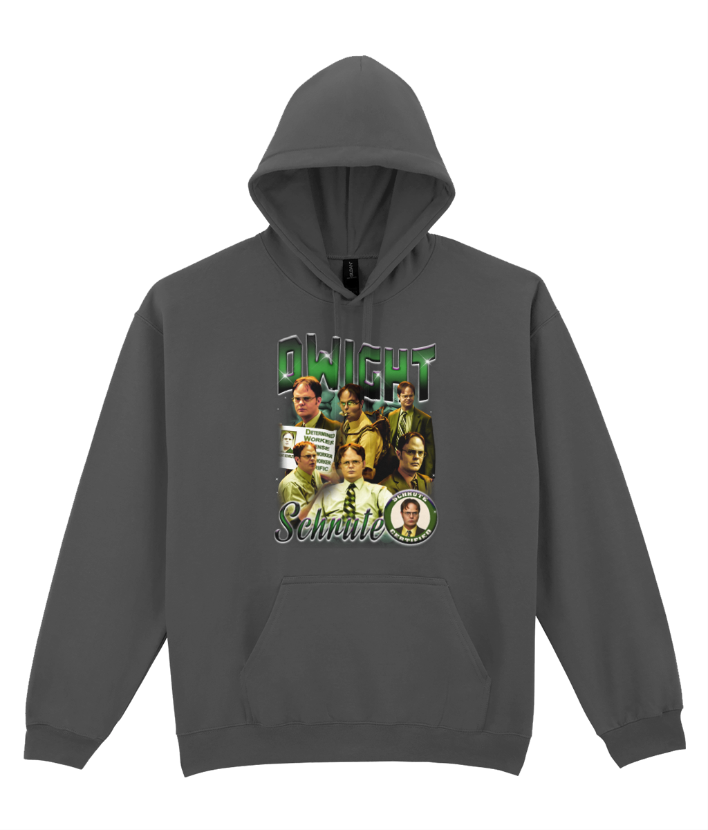 Office Worker 90's Montage Hoodie (Green)