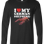 I Love My German Shepherd Long Sleeve Graphic Tee