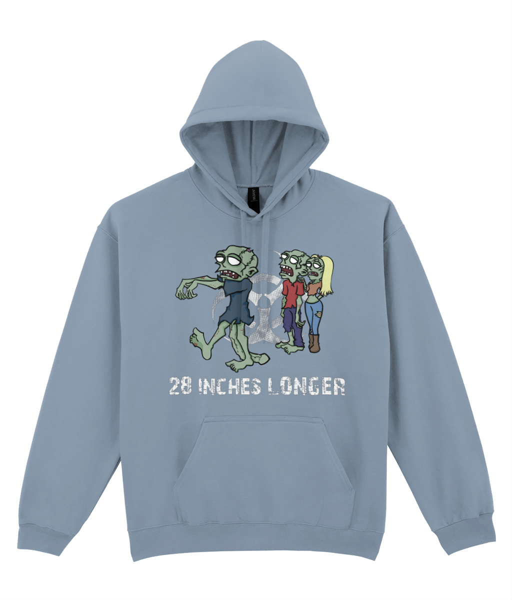 28 Inches Longer Graphic Hoodie