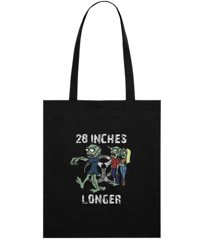 28 Inches Longer Graphic Tote Bag