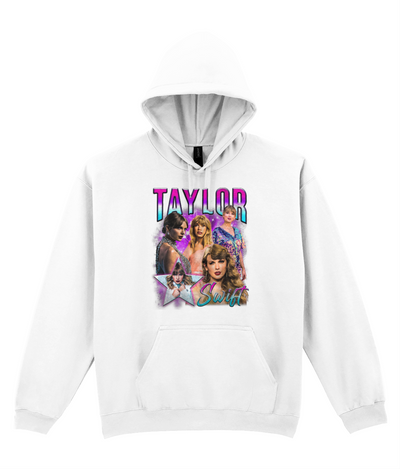 She used to be a Country Singer 90's Montage Hoodie