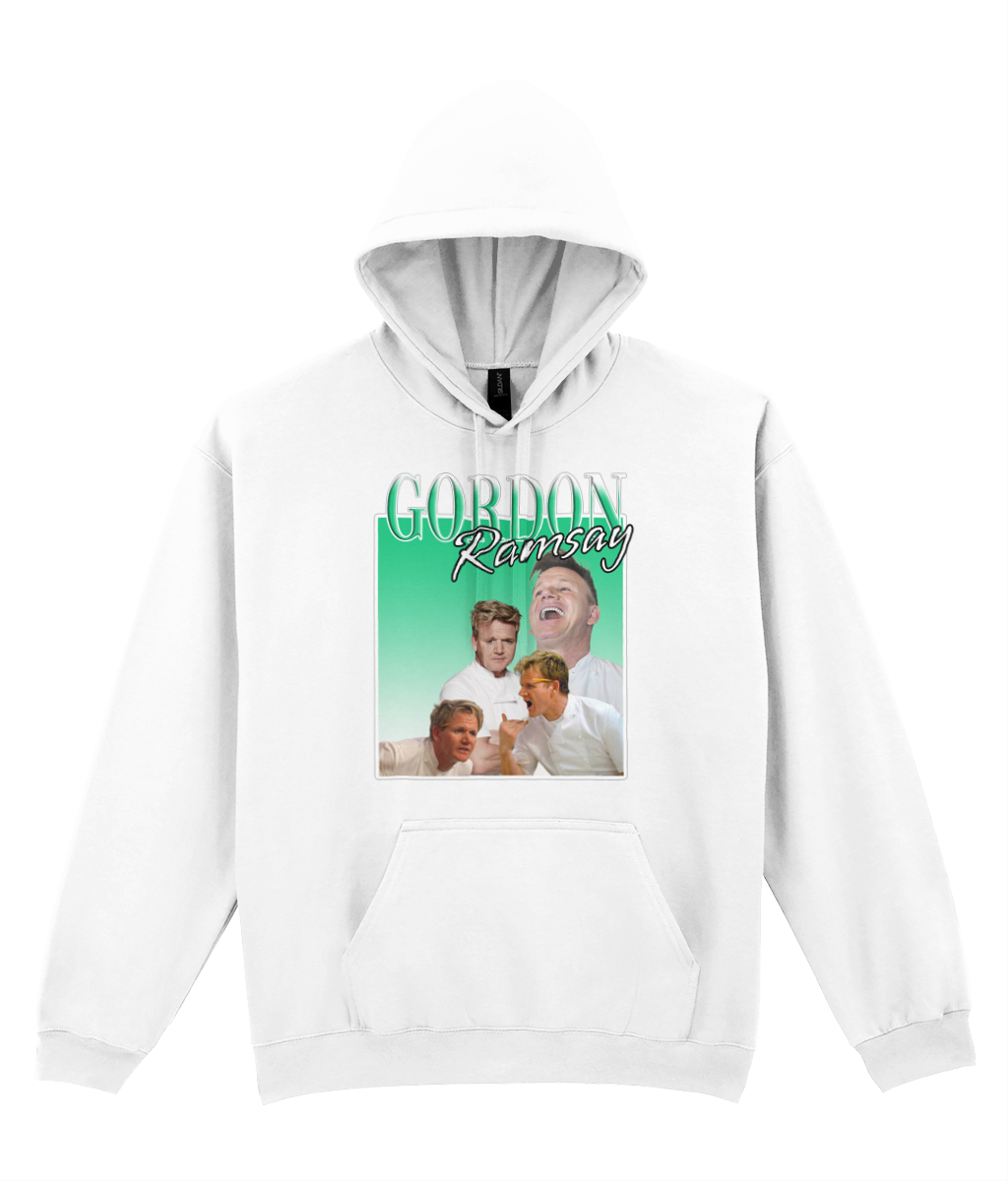 Shouty Food Man 90's Montage Hoodie
