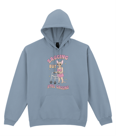 Sagging But Still Gagging Graphic Hoodie