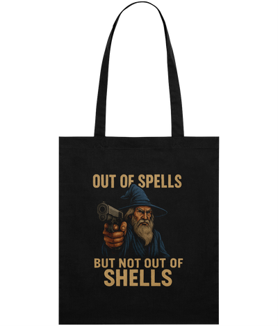 Out Of Spells But Not Out Of Shells Graphic Tote Bag