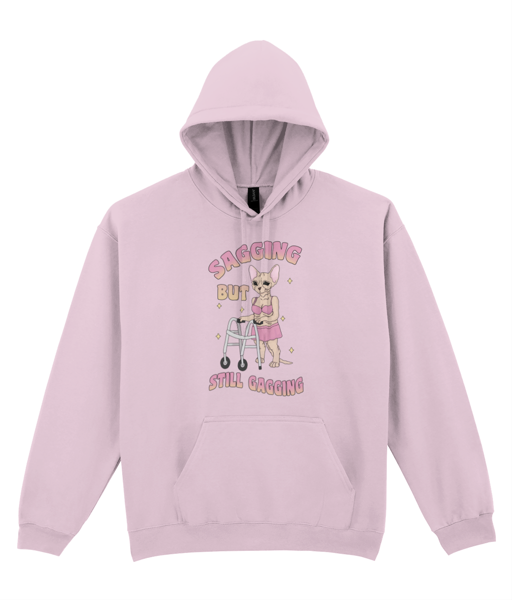 Sagging But Still Gagging Graphic Hoodie