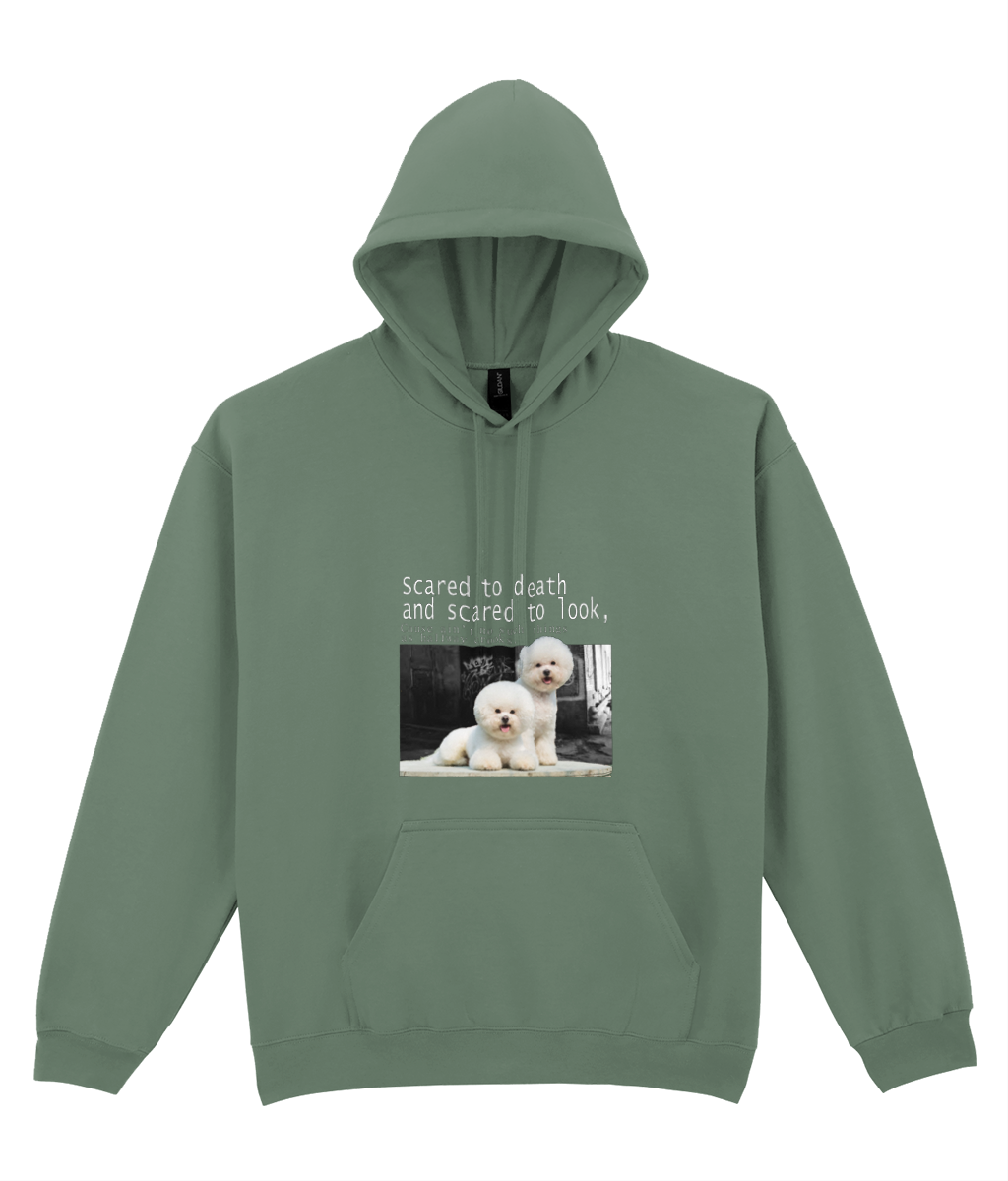 Scared To Death and Scared To Look Graphic Hoodie