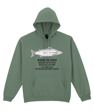 Born to Swim Graphic Hoodie