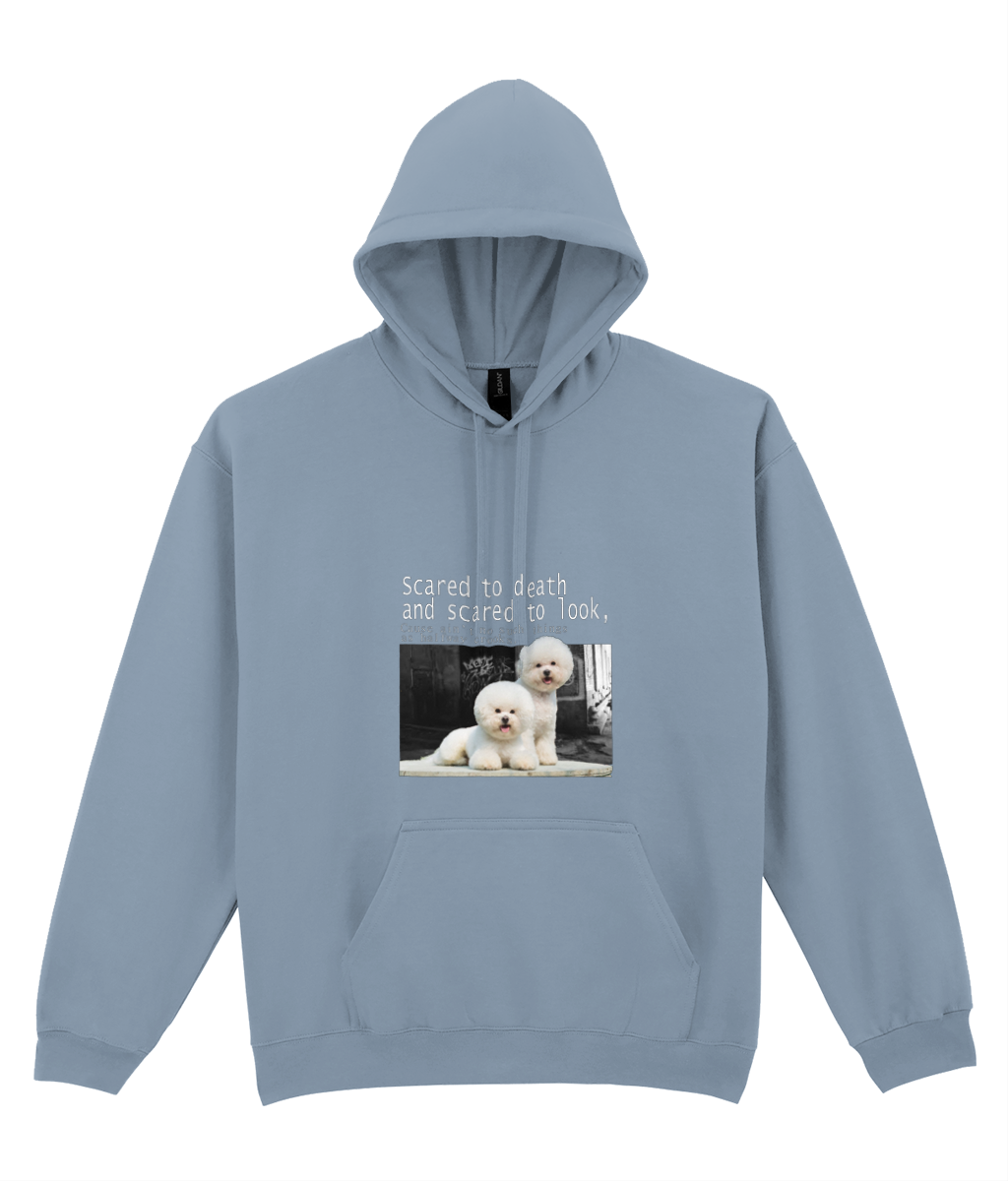 Scared To Death and Scared To Look Graphic Hoodie