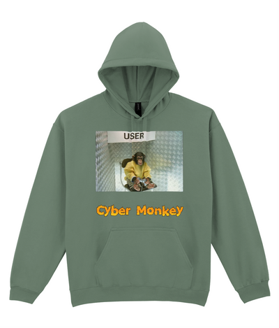 Cyber Monkey Graphic Hoodie