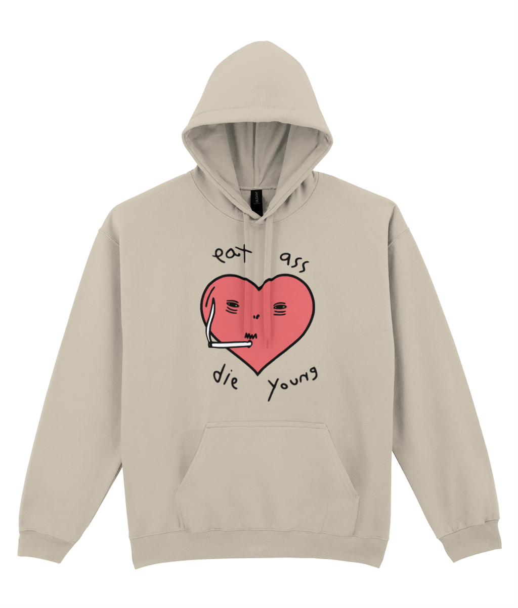 Eat Ass Die Young Graphic Hoodie