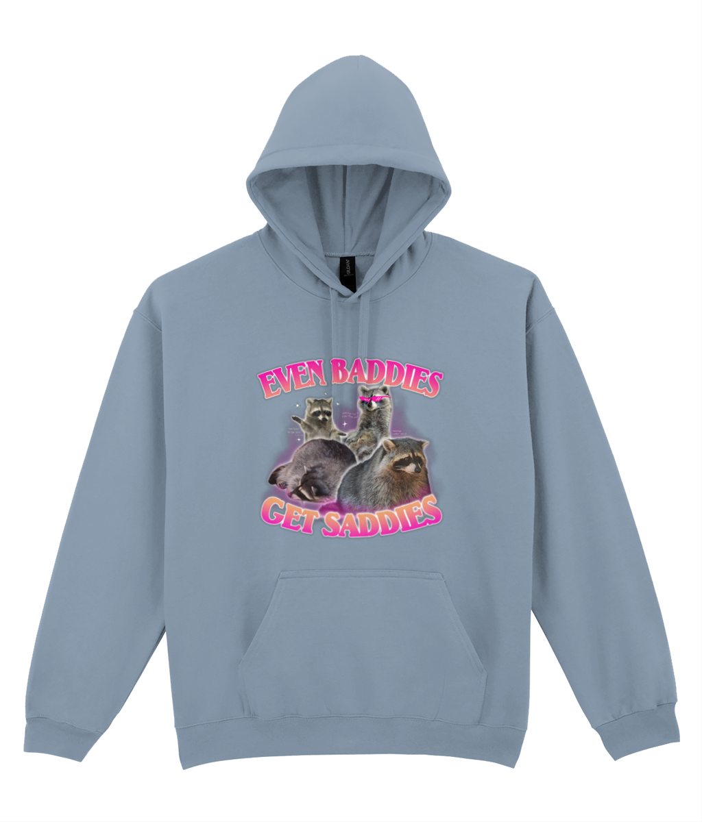 Even Baddies Get Saddies Graphic Hoodie