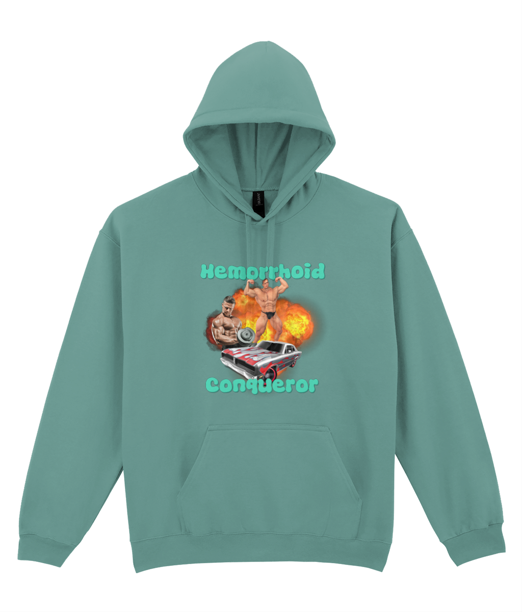 Hemorrhoid Conqueror Graphic Hoodie