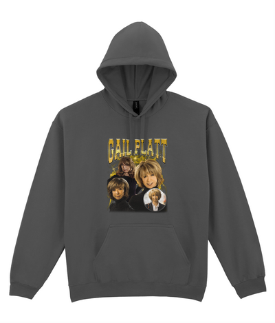 Divorced, Beheaded and Died 90's Montage Hoodie (Yellow)