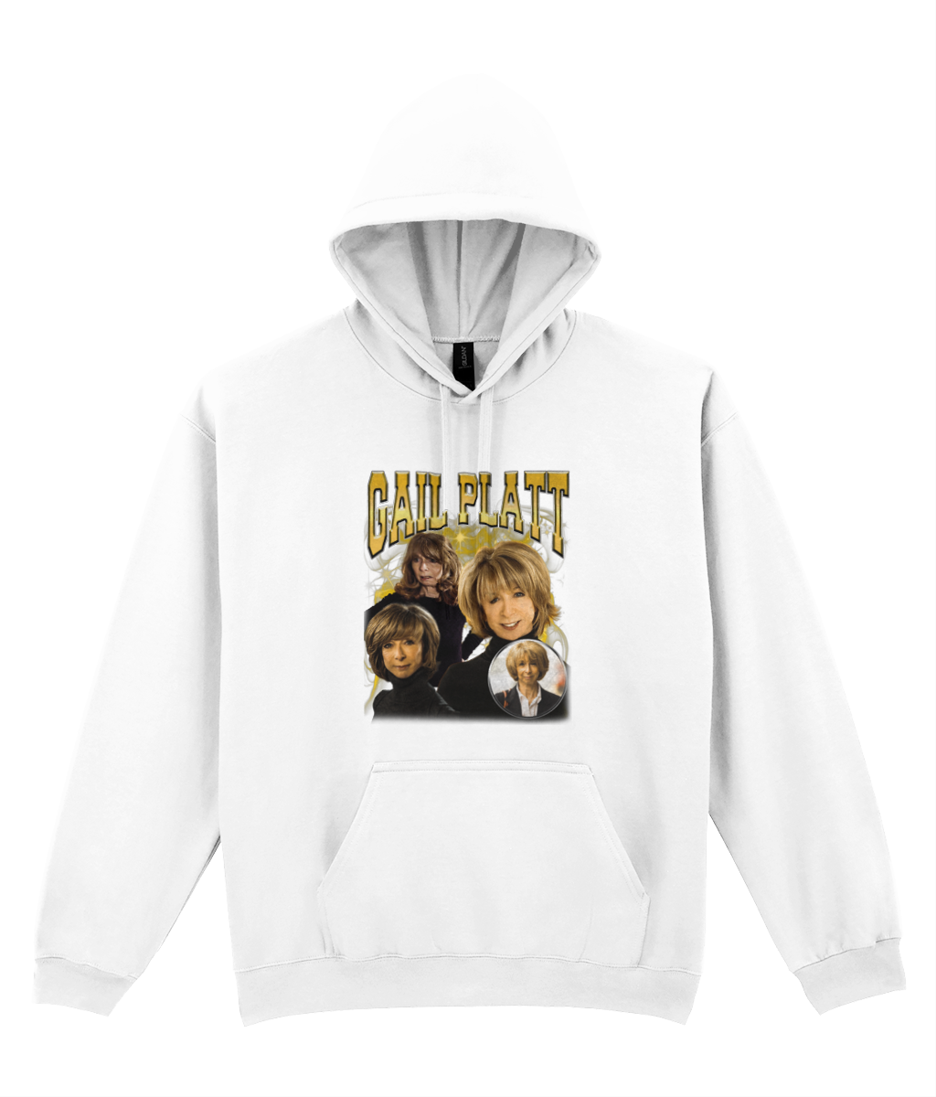 Divorced, Beheaded and Died 90's Montage Hoodie (Yellow)