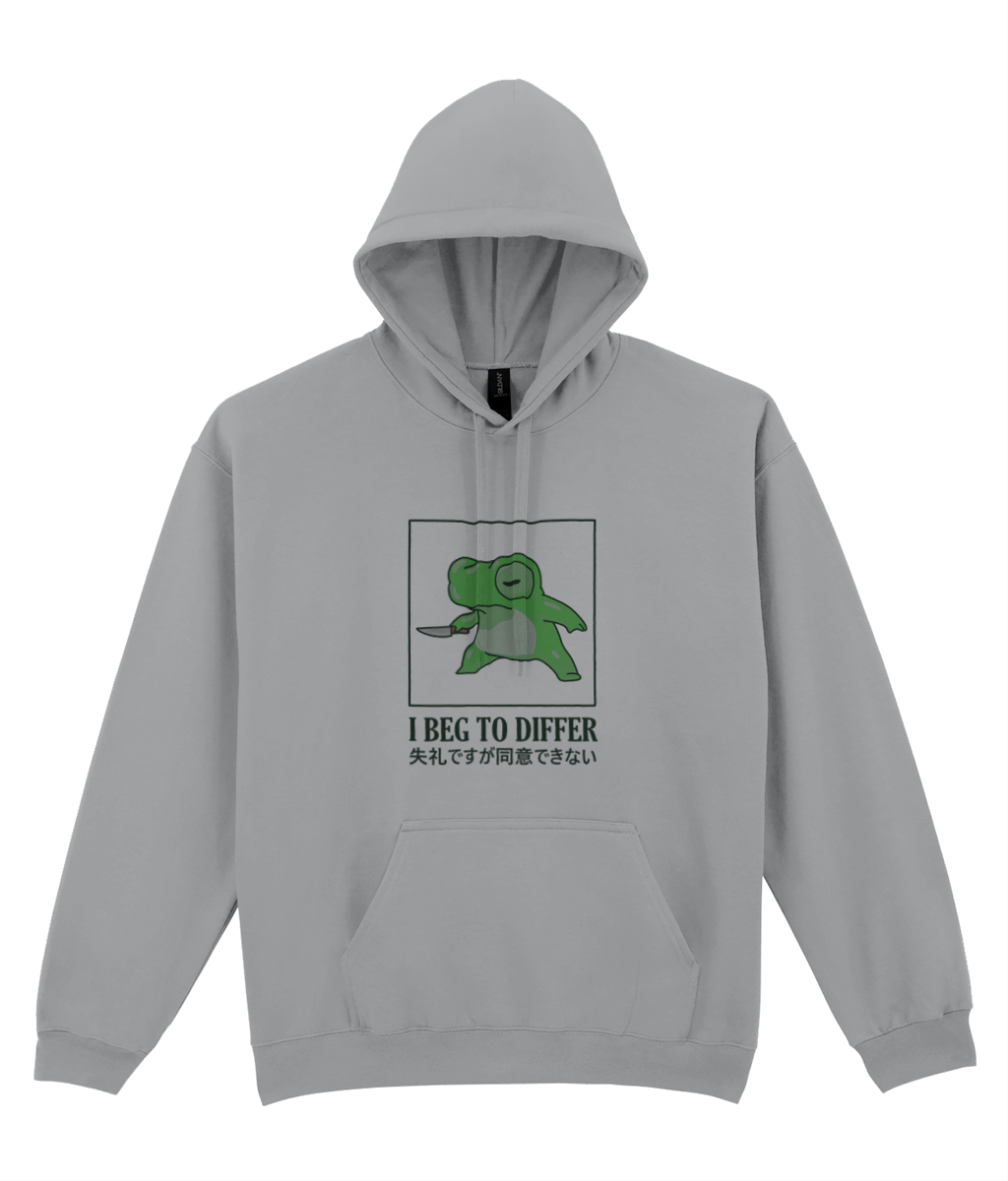 I Beg To Differ Graphic Hoodie