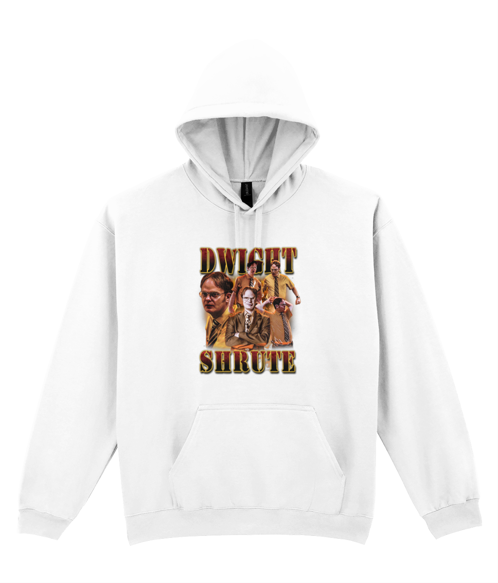 Office Worker 90's Montage Hoodie (Orange)