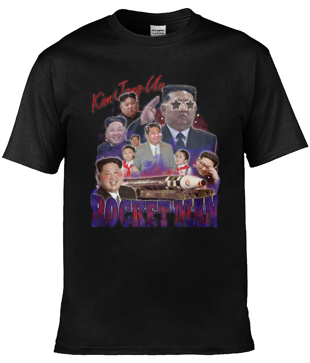Rocket Man 90's Montage Tee