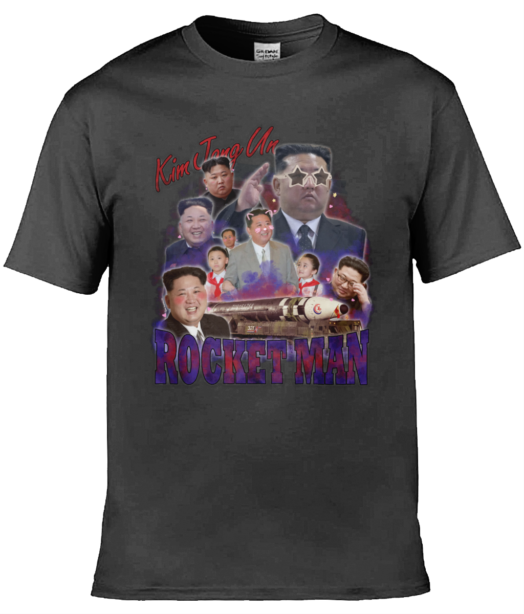 Rocket Man 90's Montage Tee