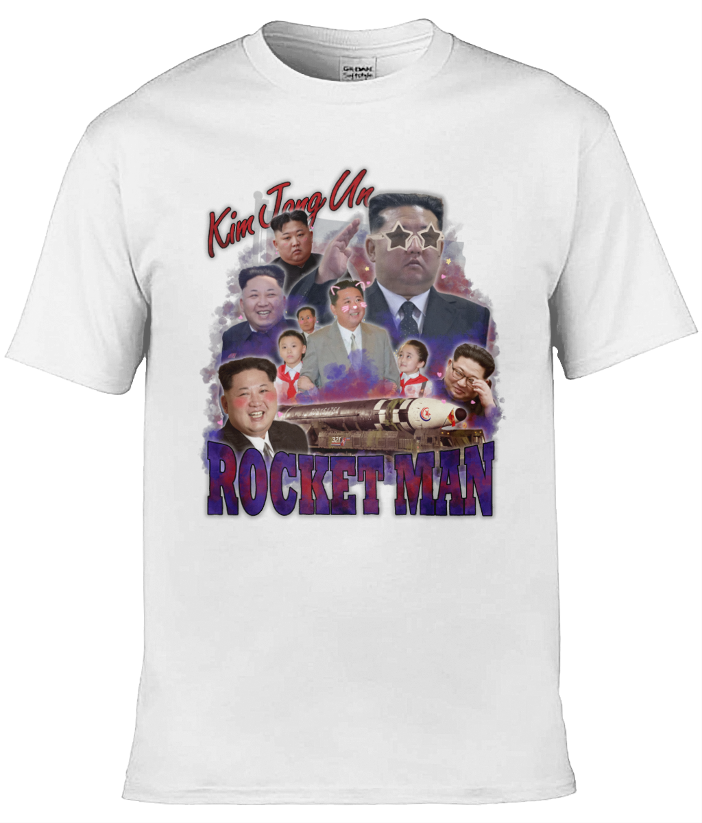 Rocket Man 90's Montage Tee