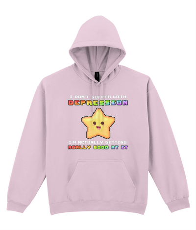 I Don't Suffer Depression Graphic Hoodie