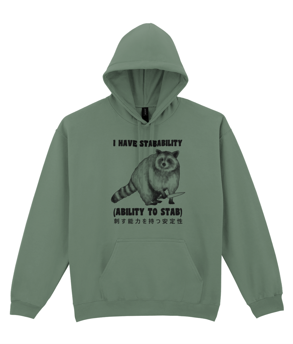 I Have Stabability Graphic Hoodie