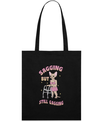 Sagging But Still Gagging Graphic Tote Bag