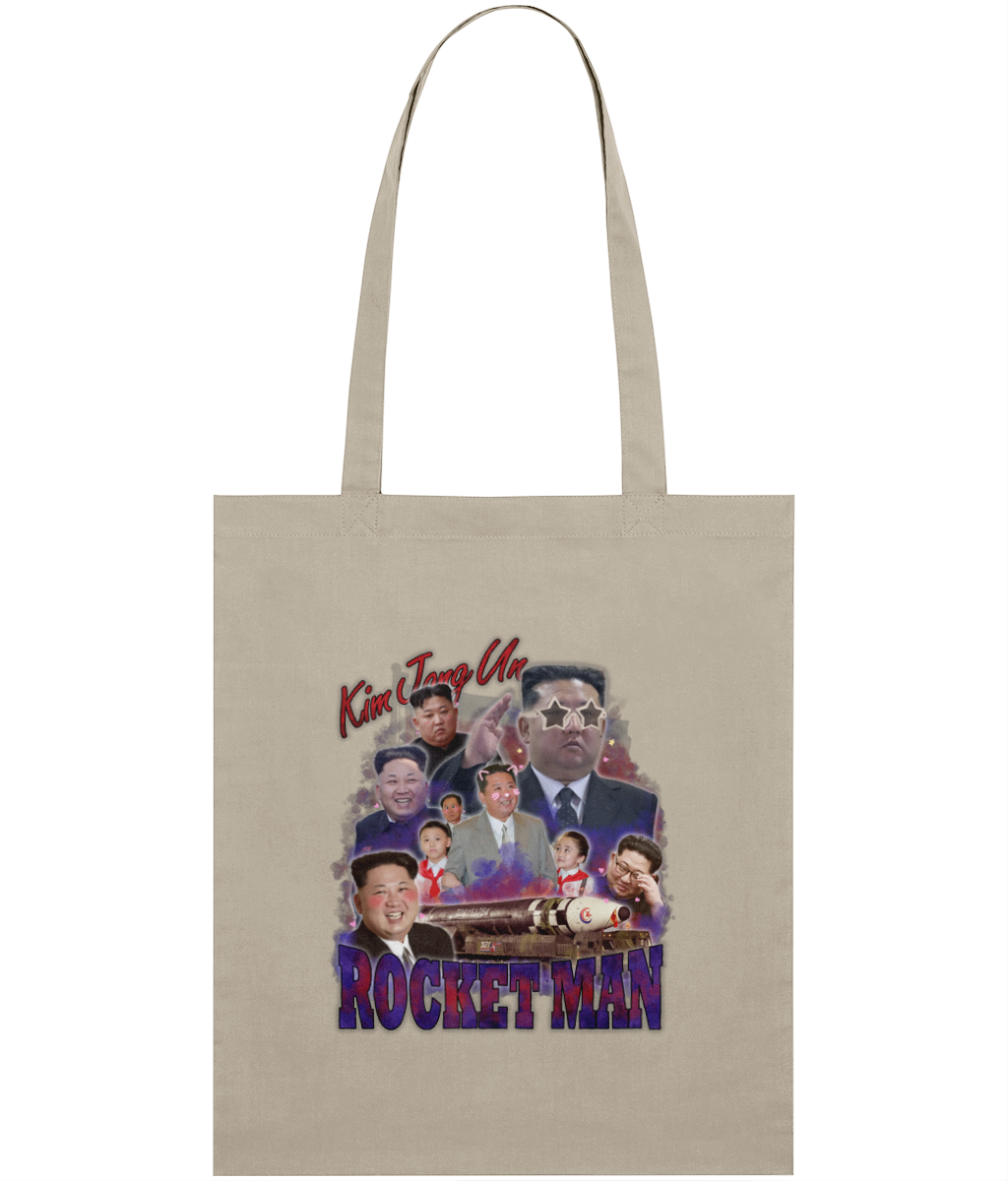 Rocket Man 90's Montage Tote Bag