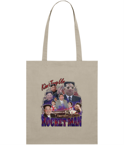 Rocket Man 90's Montage Tote Bag