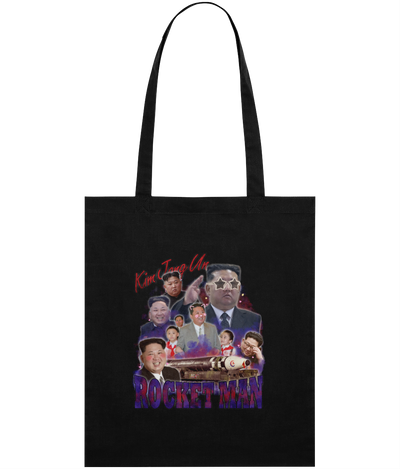 Rocket Man 90's Montage Tote Bag