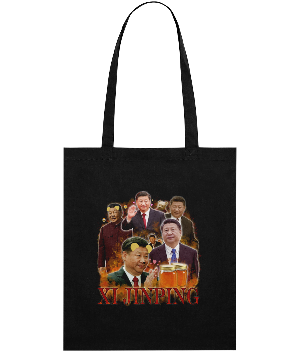 Winnie the Dictator 90's Montage Tote Bag