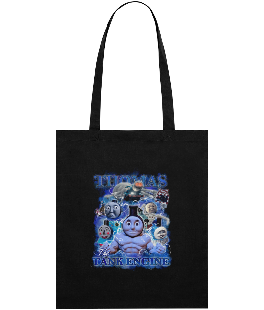 Choo Choo 90's Montage Tote Bag