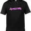 Go Piss Girl Text Tee