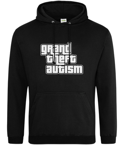 Grand Theft Autism Text Hoodie