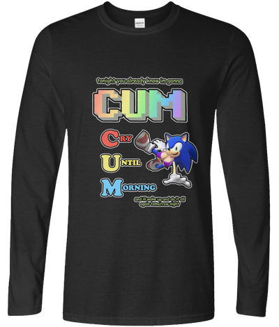 I'm Gonna C.U.M Long Sleeve Graphic Tee
