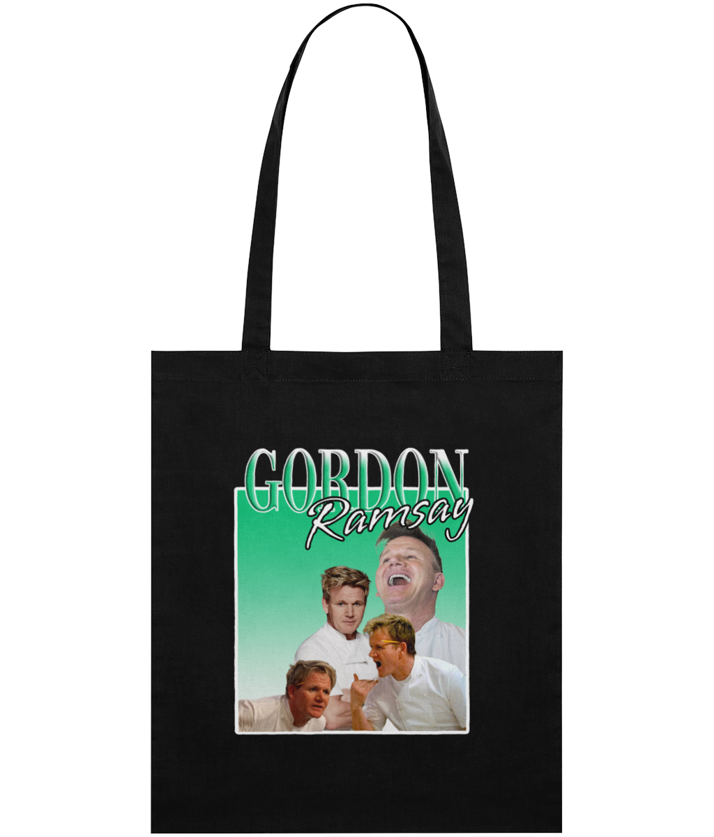 Shouty Food Man 90's Montage Tote Bag