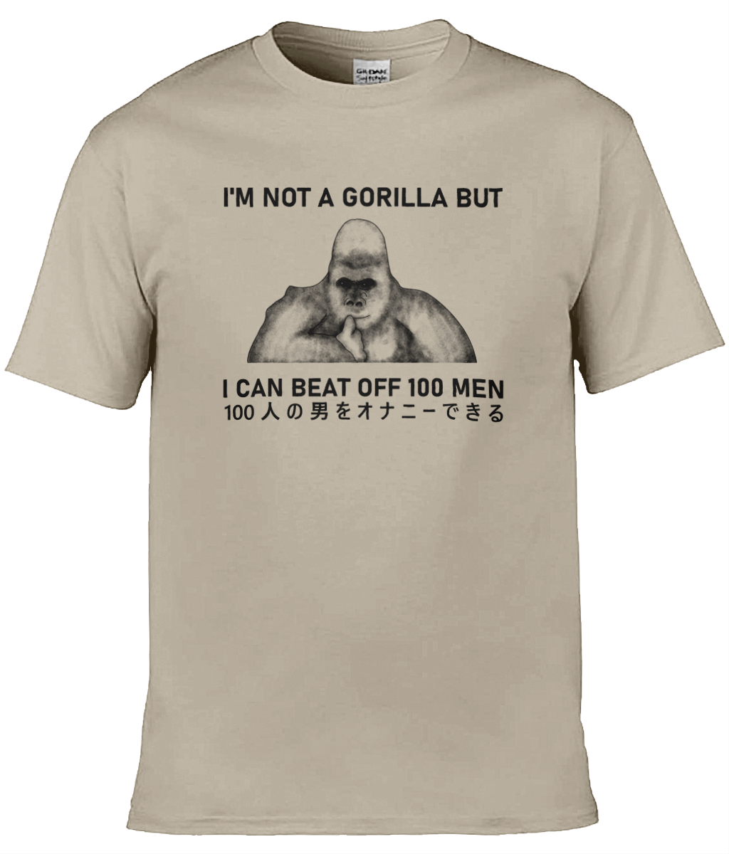 I Can Beat Off 100 Men Graphic Tee