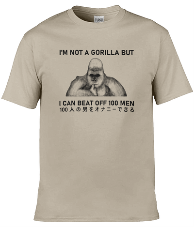 I Can Beat Off 100 Men Graphic Tee