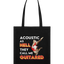 Acoustic As Hell Graphic Tote Bag