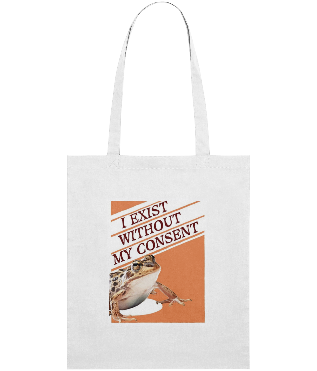 I Exist Graphic Tote Bag