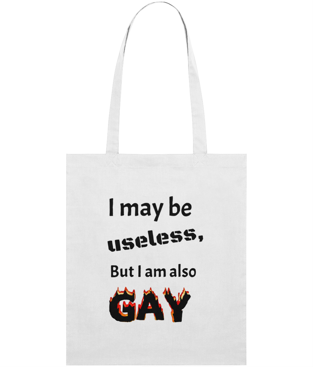 I May Be Useless, But Graphic Tote Bag