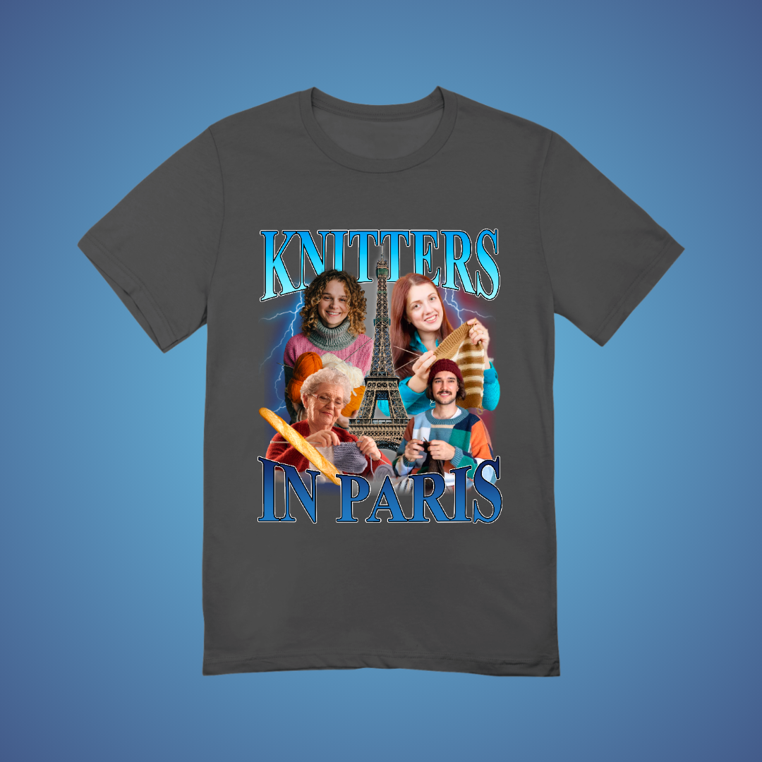 Knitters In Paris Graphic Tee