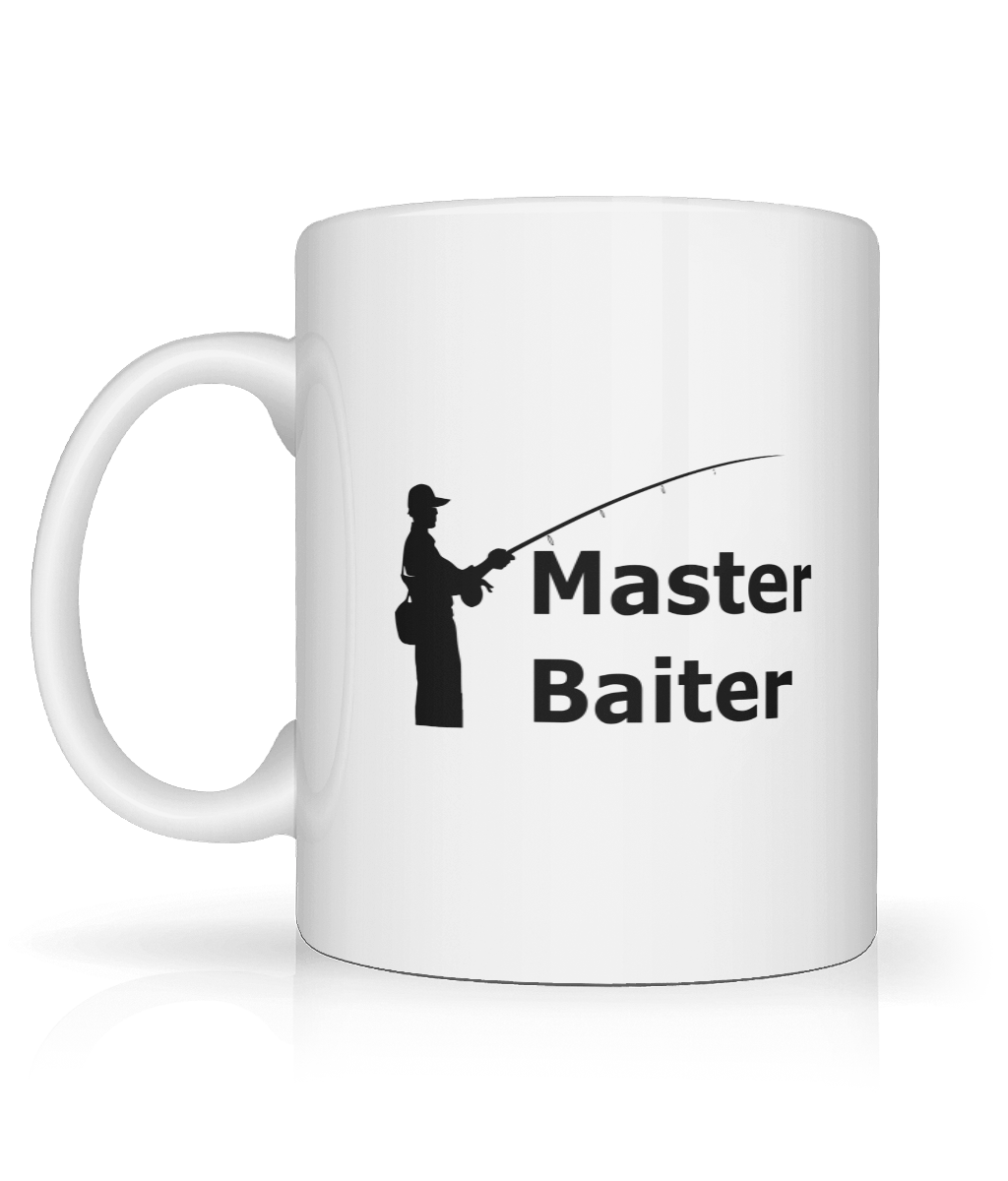 Master Baiter 🧍‍♂️ Graphic Mug