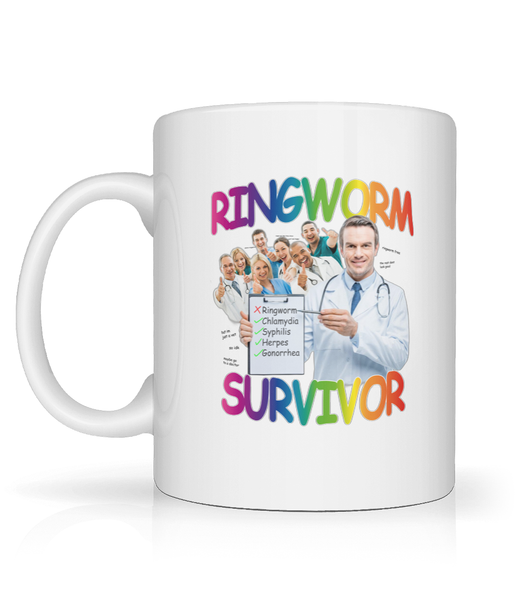 Ringworm Survivor Graphic Mug