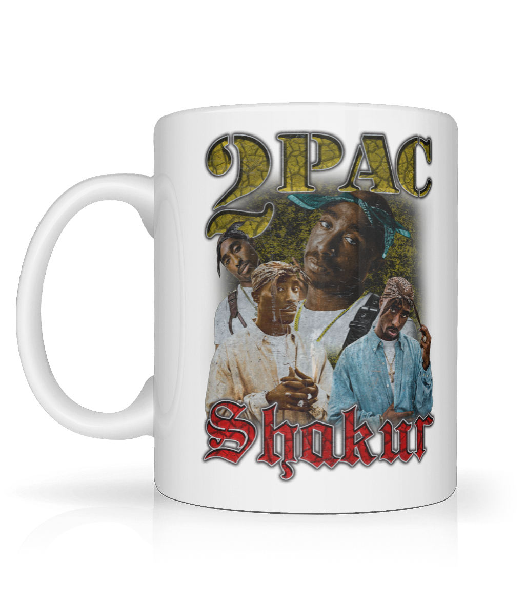 Famous Rapper 90's Montage Mug